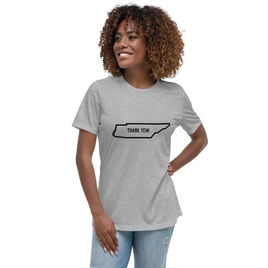 Women's Tennessee Thank Yew T-Shirt - Thank Yew